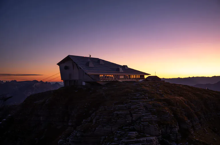 Gipfelrestaurant Chäserrugg Hochzeit Sonnenuntergang